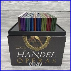 Handel Operas Malgoire Rigel Curtis Schneider Rodelinda Sony RCA 22 CD Box Set