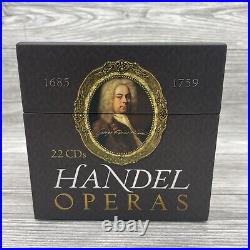 Handel Operas Malgoire Rigel Curtis Schneider Rodelinda Sony RCA 22 CD Box Set