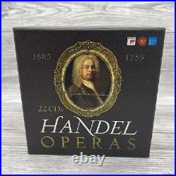 Handel Operas Malgoire Rigel Curtis Schneider Rodelinda Sony RCA 22 CD Box Set