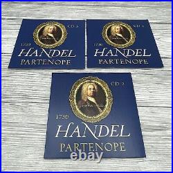 Handel Operas Malgoire Rigel Curtis Schneider Rodelinda Sony RCA 22 CD Box Set