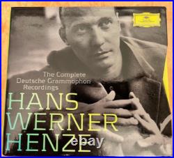 Hans Werner Henze The Complete Deutsche Grammophon Recordings CD Boxset 16CD