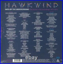 Hawkwind Days Of The Underground. Brand New Super Deluxe Box Set CD