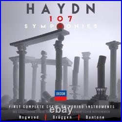 Haydn 107 Symphonies Hogwood Bruggen Dantone Decca 35 CD Box Set LIKE NEW