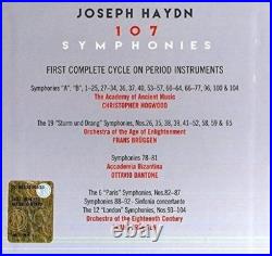 Haydn 107 Symphonies Hogwood Bruggen Dantone Decca 35 CD Box Set LIKE NEW