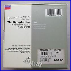 Haydn The Symphonies / Antal Dorati / London 33 CD box 448 531-2