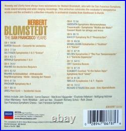 Herbert Blomstedt The San Francisco Years Decca 15 CD Box Set NEW