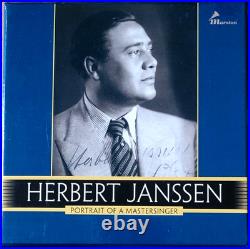 Herbert Janssen Portrait of a Mastersinger (6 CD Box Set) Marston Rare