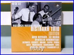 Historical Russian Archives Oistrakh Trio Edition! Brand New 10 CD Box Set