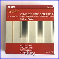 Ingrid Haebler Mozart Complete Piano Concertos 10-CD Box Set Philips