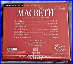 JOHN MATHESON Verdi, Macbeth Original 1847 version BBC 2 CD Set New