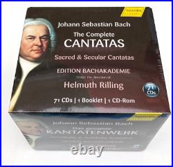 J S Bach Complete Cantatas -Edition Bachakademie H Rilling (71CD)