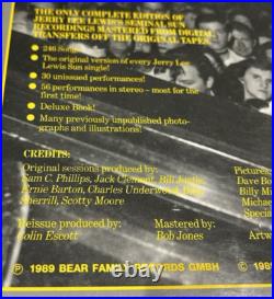 Jerry Lee Lewis Classic 8 CD + Book Box Set 1956 1963 Bear Family Records 1989