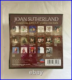Joan Sutherland Complete DECCA studio Recitals 23 CDS Sealed New In Box
