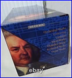 Johann Sebastian Bach Edition Complete Works 155 Cd Box Set Classical Works