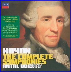 Joseph Haydn Antal Dorati The Complete Symphonies Decca 33xCD, Comp, RM + Box