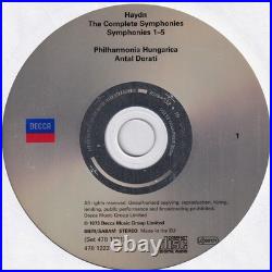 Joseph Haydn Antal Dorati The Complete Symphonies Decca 33xCD, Comp, RM + Box