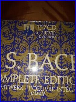 Js Bach Complete Edition Brilliant Classics 157 CD 2 DVD 1 DVD ROM Diapason VGC