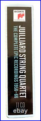 Juilliard String Quartet The Complete EPIC Recordings 1956-66 (11 CDs)