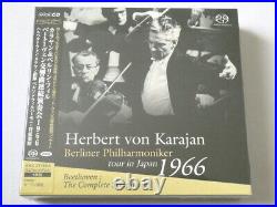 Karajan BPO Beethoven The Complete Symphonies tour in Japan 1966 5 SACD Hybrid