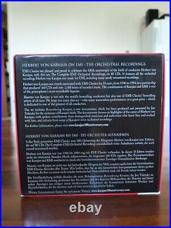 Karajan Complete EMI Recordings Vol. 1 Orchestral- 88 CD Box Set- UNPLAYED MINT