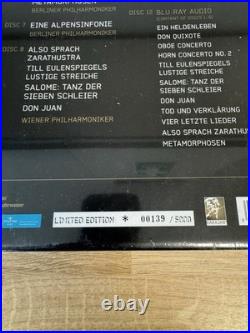 Karajan Strauss Deluxe Limited Edition Box Set CD+Blu Ray SEALED