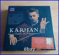 Karajan The Legendary Decca Recordings Vienna Philharmonic 9 CD Box Sealed Uk