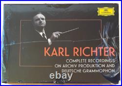 Karl Richter Complete Recordings on Archiv & Deutsche Grammophon (97 CDs & 3 BR)