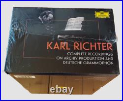 Karl Richter Complete Recordings on Archiv & Deutsche Grammophon (97 CDs & 3 BR)