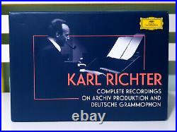 Karl Richter Complete Recordings on Archiv Produktion and Deutsche Grammophon