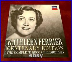 Kathleen Ferrier Centenary The Complete Decca Recordings 14 CD / DVD Box