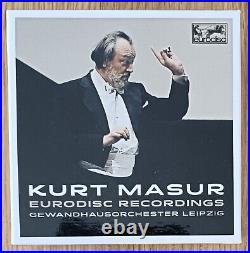 Kurt Masur Eurodisc Recordings Gewandhausorchester Leipzig 16 CD Boxset Vgc
