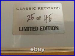 LED ZEPPELIN I CLASSIC RECORDS 4 LP 45 RPM 200graml -TEST PRESS 1 of 45