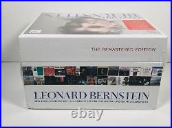 LEONARD BERNSTEIN The Remastered Edition SONY CLASSICAL 100 CD BOX NEW SEALED