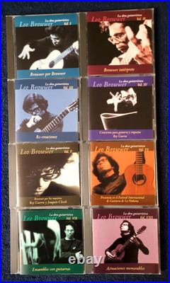 LEO BROUWERLa obra guitarristica Box Set(8 Cds, NM)Egrem. Extremely hard to find