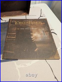 LORD OF THE RINGS The Two Towers THE COMPLETE RECORDINGS Music CD DVD