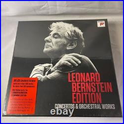 Leonard Bernstein Edition Concertos & Orchestral Works 80CD Box Set Japan New