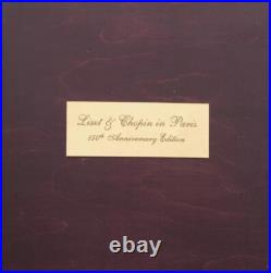 Liszt & Chopin in Paris 150th Anniversary Edition Wood Box Set 8 CD Limited