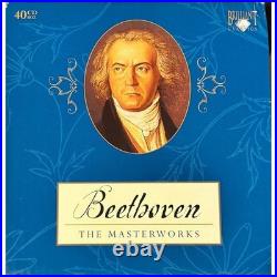 Ludwig van Beethoven Masterwork 40 CD Set Brilliant Classics Complete Symphonies