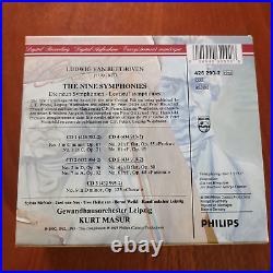 Ludwig van Beethoven The Nine Symphonies 5-CD, 1993 rare Philips boxset