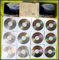 MAHLER SYMPHONIES NO's 1-10 12 CD BOX SET CHANDOS 1997 DANISH NATIONAL MINT/NM