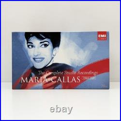 MARIA CALLAS The Complete Studio Recordings EMI Classics 70 CD Box Set