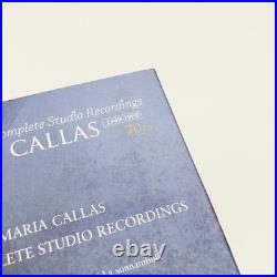 MARIA CALLAS The Complete Studio Recordings EMI Classics 70 CD Box Set