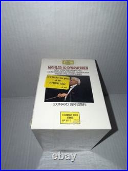 Mahler 10 Symphonien Leonard Bernstein New York Philharmonic 13 CD Box Set NEW