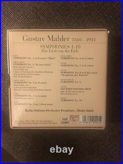 Mahler Complete Symphonies 15 CDs Inbal Brilliant (Denon) Set