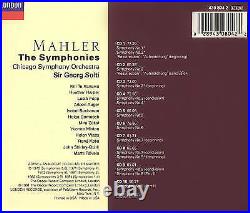 Mahler Complete Symphonies Nos 1-9 (Decca Collectors Edition) Very Good Box se