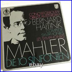 Mahler Die 10 Sinfonien 10 Symphonies Bernard Haitink 16 Vinyl LP Box Set WR
