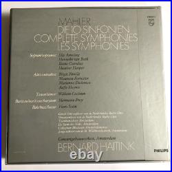 Mahler Die 10 Sinfonien 10 Symphonies Bernard Haitink 16 Vinyl LP Box Set WR