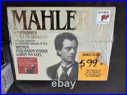 Mahler Symphonies Adagio Kindertotenlieder & Jubilee Box Sets SEALED CDS