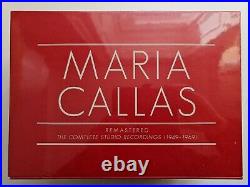 Maria Callas The Complete Studio Recordings 70 x CD Box Set NEW & SEALED