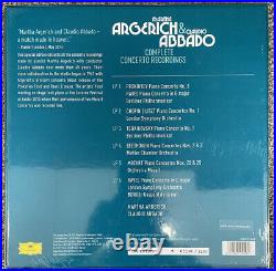 Martha Argerich & Claudio Abbado Complete Concerto Recordings 6 LP Box Set